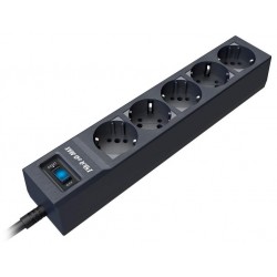 Сетевой фильтр Pilot SG5 5 розеток 3 м (черный)