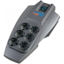 Сетевой фильтр Pilot XPro 6 розеток 1.8 м (серый)