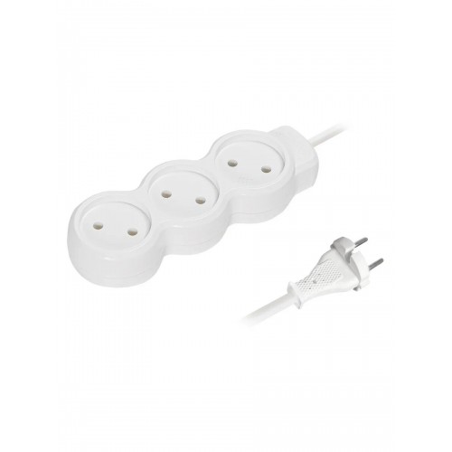 Сетевой фильтр SmartBuy SBE-10-3-05m-N 3 розетки 5 м (белый) 2