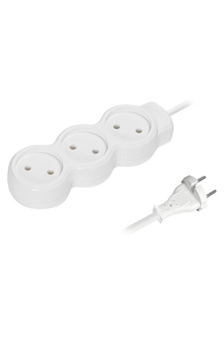 Сетевой фильтр SmartBuy SBE-10-3-07m-N 3 розетки 7 м (белый) 1