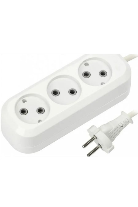 Сетевой фильтр SmartBuy SBE-10-3-15-N 3 розетки 15 м (белый) 1