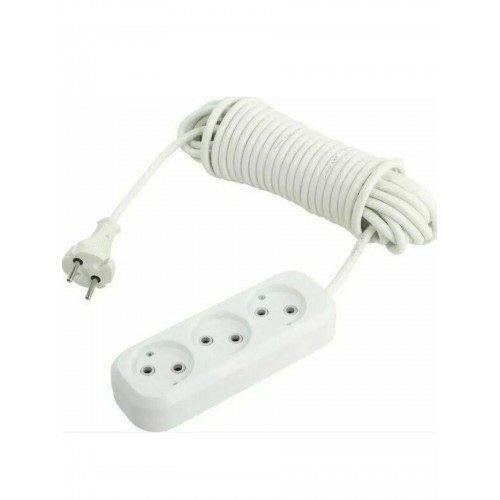 Сетевой фильтр SmartBuy SBE-10-3-15-N 3 розетки 15 м (белый) 2