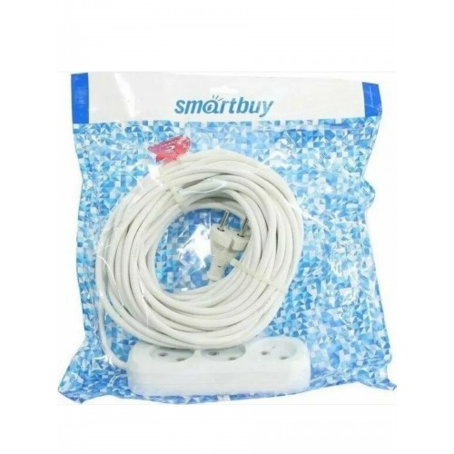 Сетевой фильтр SmartBuy SBE-10-3-15-N 3 розетки 15 м (белый) 3
