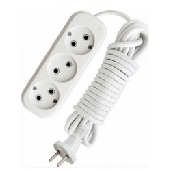 Сетевой фильтр SmartBuy SBE-10-3-15-N 3 розетки 15 м (белый)