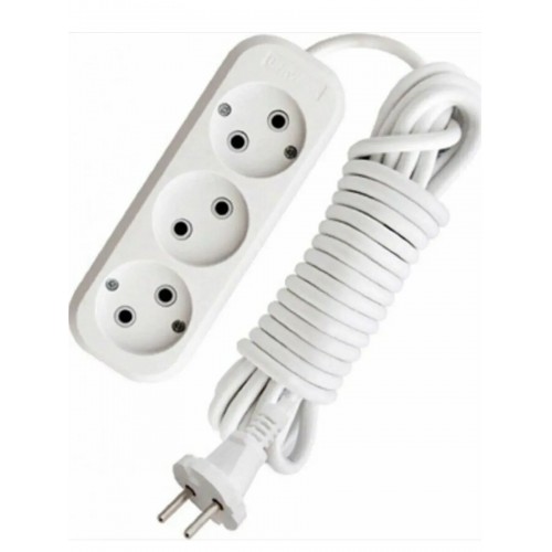 Сетевой фильтр SmartBuy SBE-10-3-15-N 3 розетки 15 м (белый) 4
