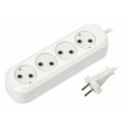 Сетевой фильтр SmartBuy SBE-10-4-03-N 4 розетки 3 м (белый)