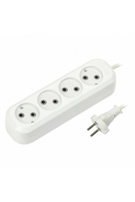 Сетевой фильтр SmartBuy SBE-10-4-05-N 4 розетки 5 м (белый) 