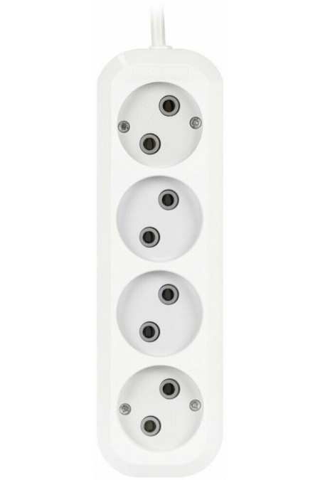 Сетевой фильтр SmartBuy SBE-10-4-05-N 4 розетки 5 м (белый) 1