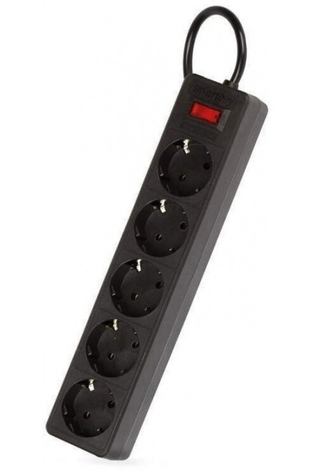Сетевой фильтр SmartBuy SBSP-18-K 5 розеток 1.8 м (черный) 