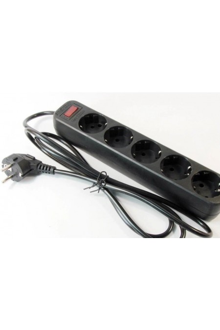 Сетевой фильтр SmartBuy SBSP-18-K 5 розеток 1.8 м (черный) 1