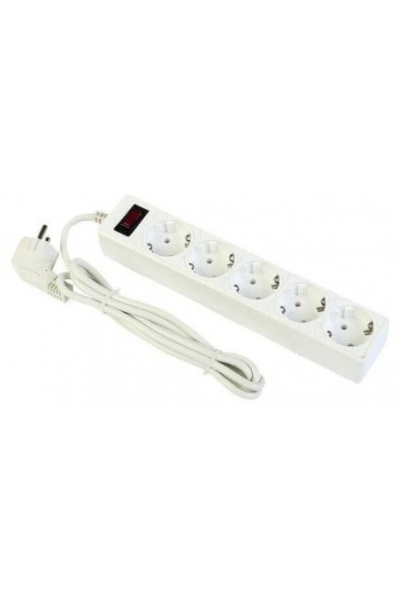 Сетевой фильтр SmartBuy SBSP-18-W 5 розеток 1.8 м (белый) 1