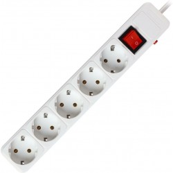 Сетевой фильтр SmartBuy SBSP-5-30-W 5 розеток 3 м (белый)