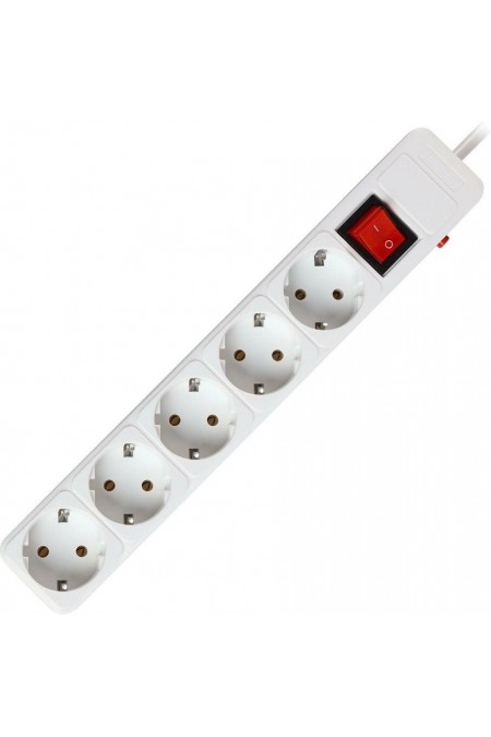 Сетевой фильтр SmartBuy SBSP-5-30-W 5 розеток 3 м (белый) 