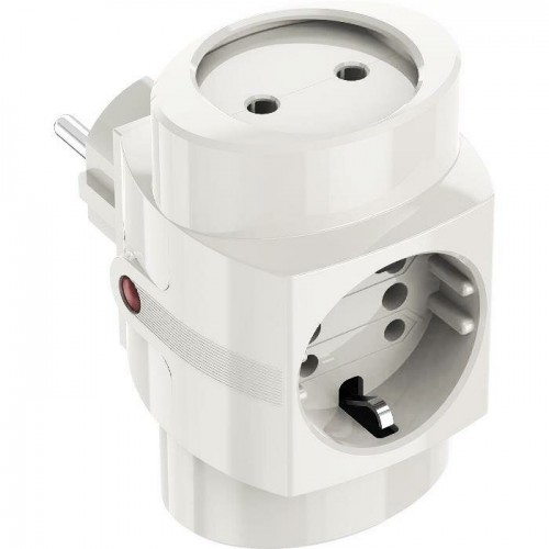 Сетевой разветвитель Pilot TR 3 розетки (белый) 