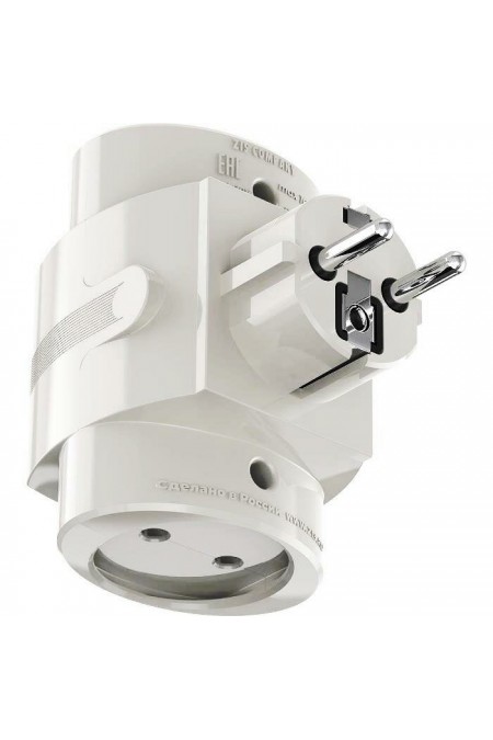 Сетевой разветвитель Pilot TR 3 розетки (белый) 1