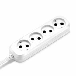 Сетевой удлинитель Buro BU-PSL4.5/W 4 розетки 5 м (белый)
