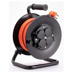 Сетевой удлинитель Buro BU-PSR4.40/G-20 4 розетки 40 м (оранжевый)