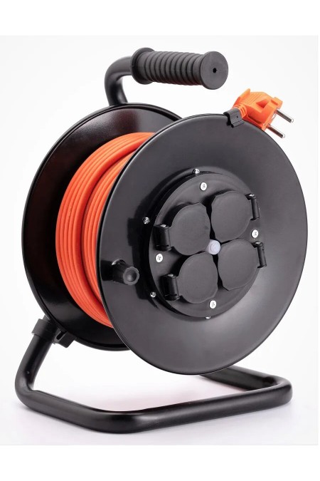 Сетевой удлинитель Buro BU-PSR4.40/G-20 4 розетки 40 м (оранжевый) 