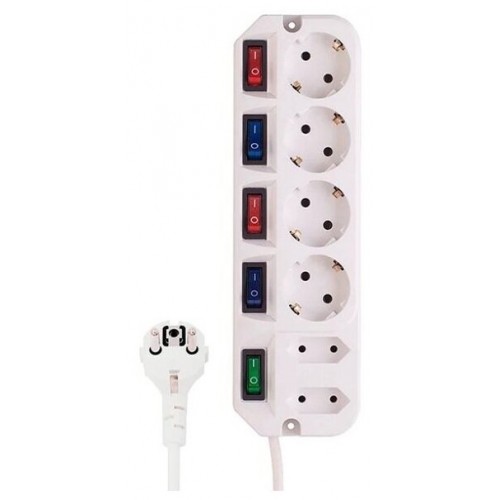 Сетевой удлинитель MOST Active A10 6 розеток 1.6 м (белый) 2