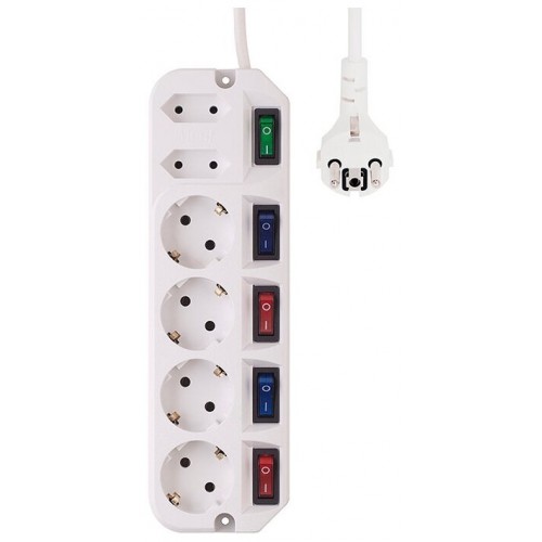 Сетевой удлинитель MOST Active A10 6 розеток 1.6 м (белый) 3