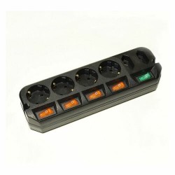 Сетевой удлинитель MOST Active A10 6 розеток 5 м (черный)