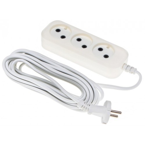 Удлинитель Buro BU-PSL3.5/W 3 розетки 5 м (белый) 