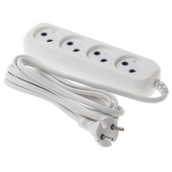 Удлинитель Buro BU-PSL4.3/W 4 розетки 3 м (белый)