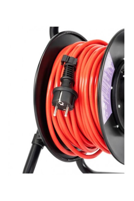 Удлинитель на катушке силовой Buro BU-PSR4.50/G-16 4 розетки 50 м (оранжевый) 2