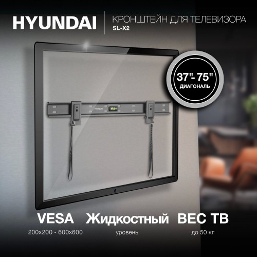 Кронштейн Hyundai SL-X2 (черный) 9