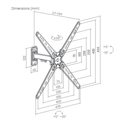 Кронштейн Ultramounts UM957 (черный) 3