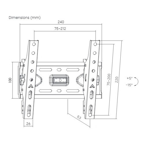 Кронштейн Ultramounts UM844 (черный) 4