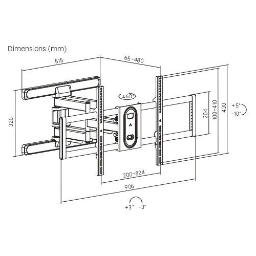 Кронштейн Ultramounts UM970 (черный) 6
