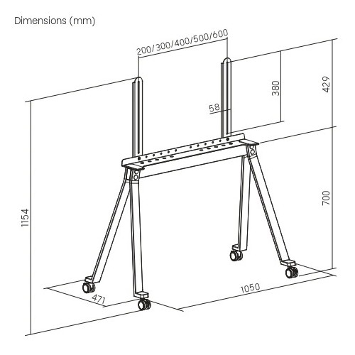 Стойка Ultramounts UM312B (черный) 5