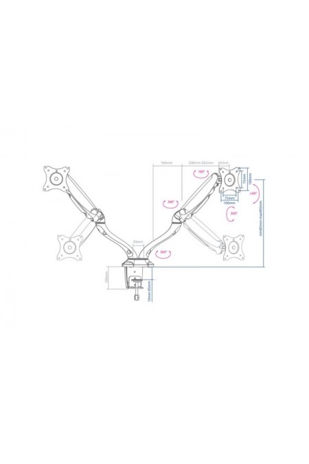 Крепление Arm Media LCD-T22 (черный) 2