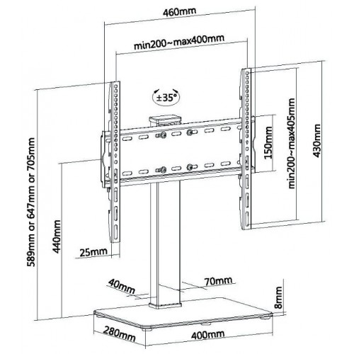 Крепление Ultramounts UM 503 (черный) 5