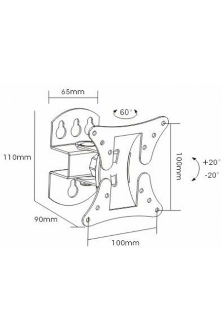 Кронштейн Arm Media LCD-101 (черный) 1