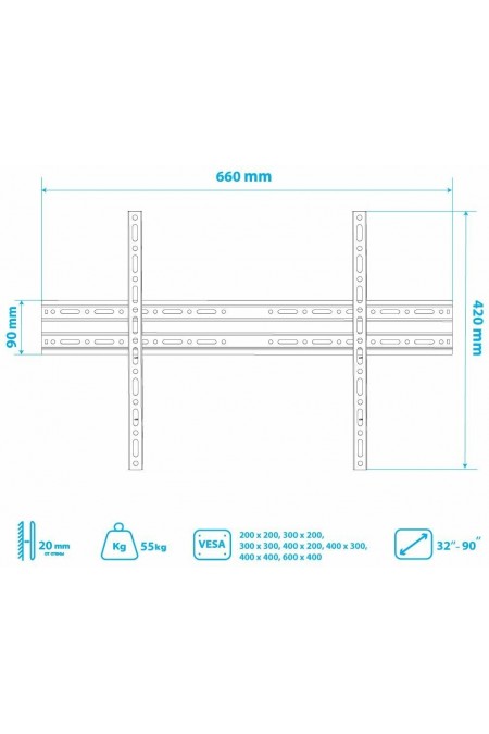 Кронштейн Arm Media PLASMA-1 new (черный) 4