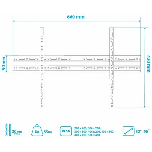 Кронштейн Arm Media PLASMA-1 new (черный) 4