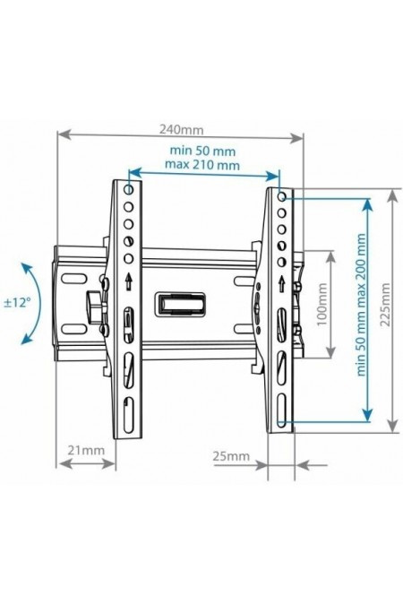 Кронштейн Arm Media PLASMA-6 new (черный) 1