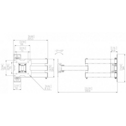 Кронштейн Benatek LCD-COBRA-11 (черный) 2
