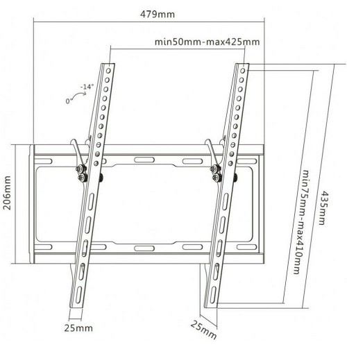 Кронштейн Benatek PLASMA-33-A (черный) 4