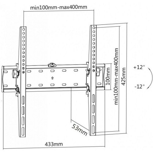 Кронштейн Benatek PLASMA-4 (черный) 2