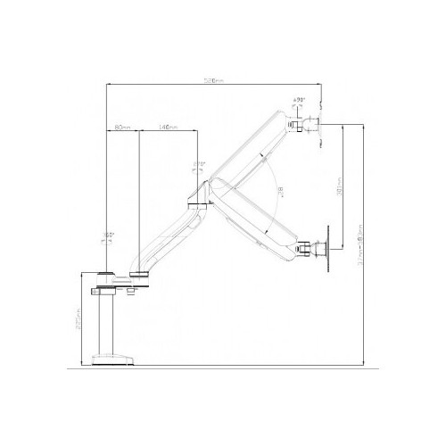 Кронштейн Buro M10 (черный) 8