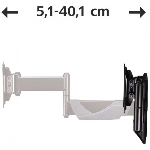 Кронштейн Hama Fullmotion 118661 (черный) 9