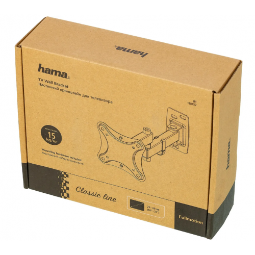 Кронштейн Hama R1 118152 (черный) 3