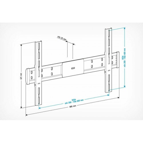 Кронштейн Holder LCD-F6608 (черный) 2