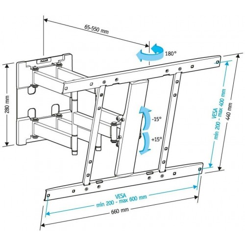Кронштейн Holder LCD-SU6602 (черный) 2