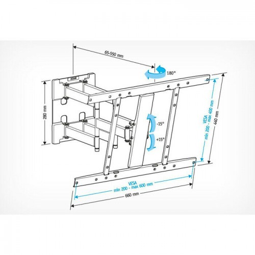 Кронштейн Holder LCD-SU6602 (черный) 4