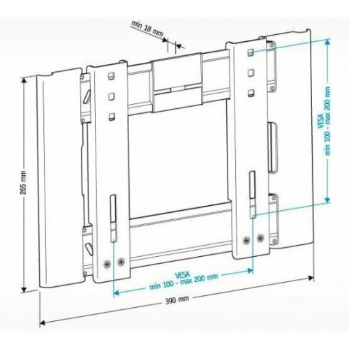 Кронштейн Holder LCD-T2611 (черный) 3