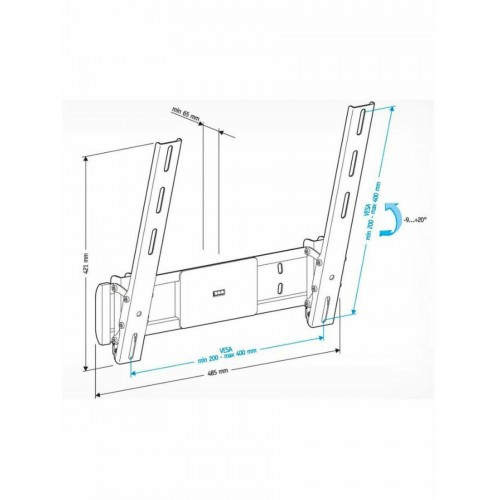 Кронштейн Holder LCD-T4612 (черный) 3